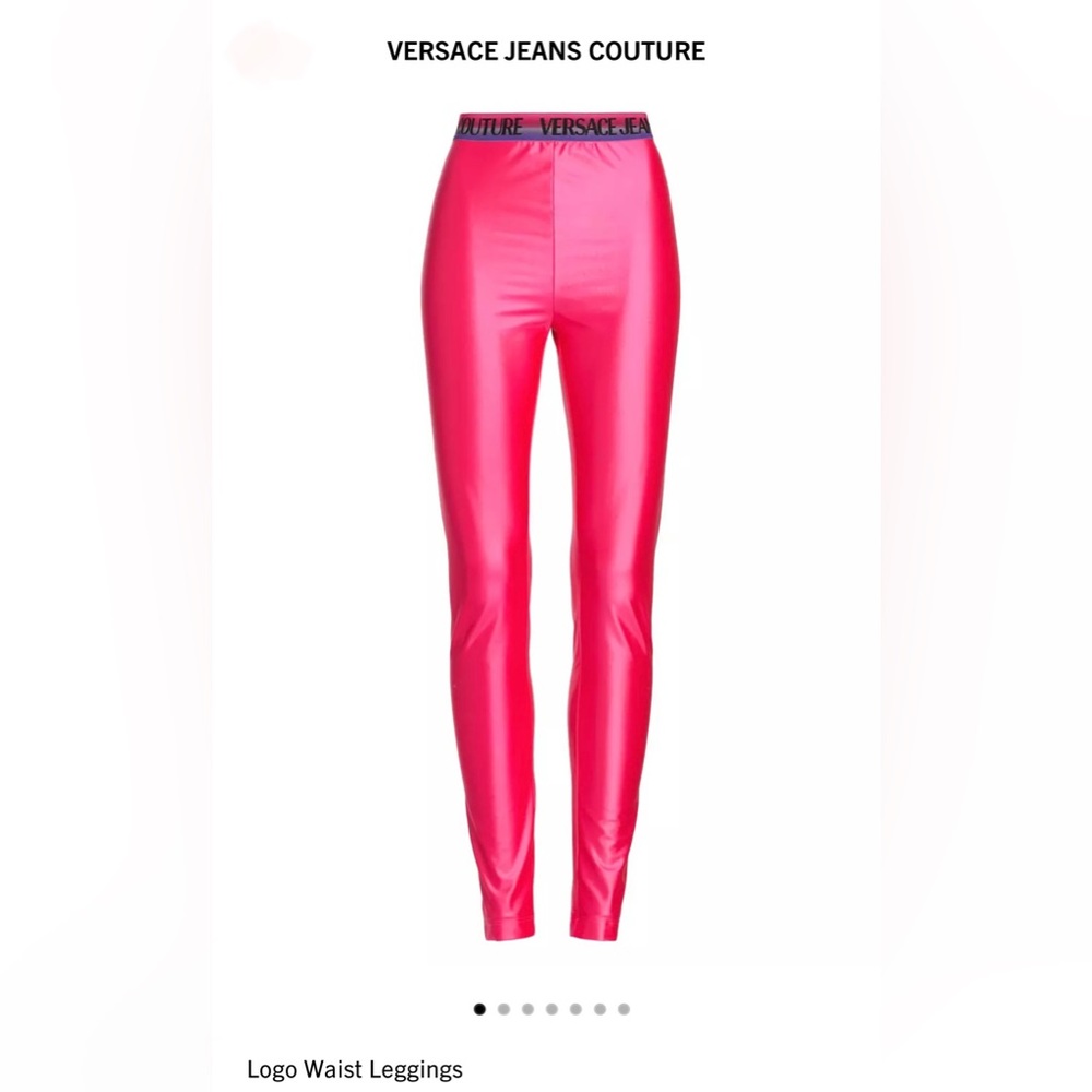 Brand new w/tags Versace Logo Waist Leggings size 36 (0-2)